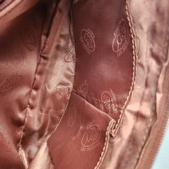 Vera Pelle Avorio Italy Leather Brown/ Multicolor Lady Crossbody/ Shoulder Purse - Picture 10 of 16